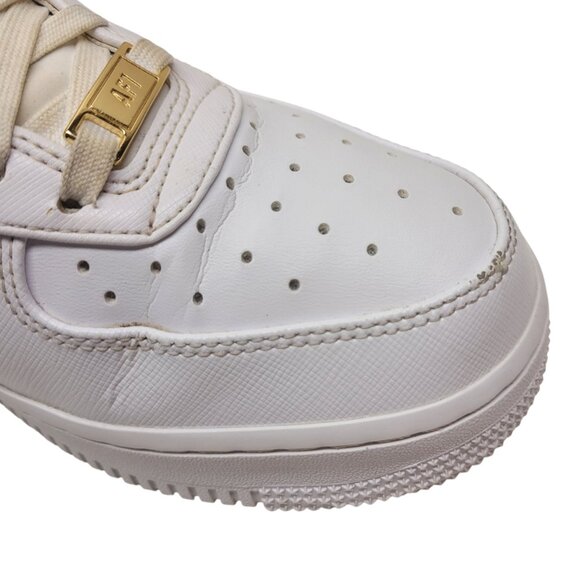 Nike Air Force 1 07 SE Shoes White Red Gold DV7584-100 Sneakers Women’s Size 8.5 - Picture 8 of 12